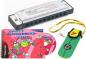 Preview: Voggy´s Mundharmonika Set Volt-Mundharmonika C-Dur Neopren-Tasche Mundharmonika