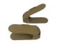 Preview: Schuhstapler 5er Set Verstellbare Schuhstapler Schuhhalter Schuhschrank in Braun
