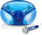 Preview: Lenco SCD-650 BU tragbares CD-Radio Kinder-Boombox USB & Mikrofon 6 Watt Boombox
