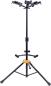Preview: HERCULES GS432BPLUS AGS TRI GUITAR STAND Gitarrenständer in Schwarz