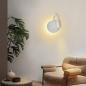 Preview: LED leselampe wandlampe mit schalter Modern wandleselampe Bettlampe Wandleuchte