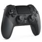 Preview: CHEREEKI Controller für PS4, Bluetooth-Controller mit 2 Programmierbaren Tasten