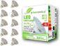 Preview: 10x CRI 90+ MR16 GU5.3 LED Spot, 6W 360 lm 110° 3000K warmweiß 12V AC/DC