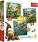 Preview: 3 in 1 Puzzle - Dinosaurier (Kinderpuzzle) Kinder Puzzle 50 teilig Spielzeug