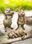 Preview: Dekofiguren Quokkafreunde 3er-Set Wohnungsdeko Deko Figur Dekoration