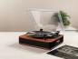 Preview: Retro Plattenspieler mit Radio, FM-Radio, Bluetooth, USB, AUX In, Line Out