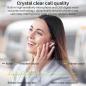 Preview: TOZO A3 Bluetooth Kopfhörer, Halb-In-Ear Ohrhörer Bluetooth 5.3, Kopfhörer Weiß