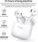 Preview: TOZO A3 Bluetooth Kopfhörer, Halb-In-Ear Ohrhörer Bluetooth 5.3, Kopfhörer Weiß