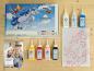 Preview: Window Color Set GLITZER-WELT 110-teilig Fentermalfarbe Basteln Kreativ Kinder