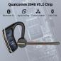 Preview: New bee Bluetooth Headset mit Mikrofon Bluetooth V5.2 Wireless Headset 24Hrs