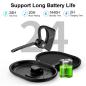 Preview: New bee Bluetooth Headset mit Mikrofon Bluetooth V5.2 Wireless Headset 24Hrs