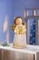 Preview: Dekofigur Engel mit LED-Herz Outdoor-Figur Dekoration Weihnachtsdeko Beleuchtung