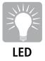 Preview: Dekofigur Engel mit LED-Herz Outdoor-Figur Dekoration Weihnachtsdeko Beleuchtung