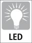 Preview: LED-Türschmuck "Bell" Glocken Naturlook Timer-Funktion warmweiß