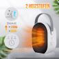 Preview: Heizlüfter Energiesparend Kleine Heizung 1200W/600W Heizung Elektrisch Heizen