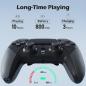 Preview: CHEREEKI Controller für PS4, Bluetooth-Controller mit 2 Programmierbaren Tasten