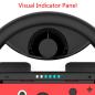 Preview: COODIO Switch Lenkrad und Griff, Switch Rennlenkrad, Joy-Con Griff Hülle Schwarz