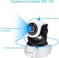 Preview: Sricam Italia SP017-S IP-Kamera-HD-Überwachungskamera, 3MP, kabellose P2P-Kamera