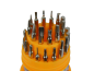 Preview: Bit Satz Mini Set Uhrmacher Torx Feinmechanik Werkzeug Schraubenzieher 31 tlg.