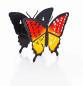Preview: Wand-Toilettenpapierhalter "Schmetterling" Halterung Klopapier Halter