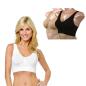 Preview: Ahh Bra 3er Set - Größe XXXL Schwarz, Weiß, Hautfarben Damen BH bei 30° Waschbar