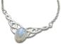 Preview: Collier "Celtic-Luna", 925er Silber Schmuck Silberkette Halskette Silber 925er