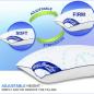 Preview: Dreamolino Super Sleeper - Individuell anpassbares Kissen in Weiß