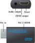 Preview: wii hdmi Adapter Wii zu HDMI 720p/1080P HD Konverter Adapter hdmi Adapter für wi