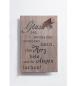 Preview: Holzbild "Glück" mit Sinnspruch Dekobild Dekoration Bild Figur Wandbild aus Holz