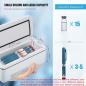 Preview: Insulin Kühlbox für Medikamente Mini Intelligente Elektrische Kühlschrank Weiß