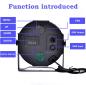 Preview: LED Par Spotlight, 36 LED Stage Light, Party Light RGB DMX512 mit Fernbedienung