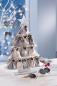 Preview: Adventskalender "Tanne" mit 24 Schiefer-Anhängern