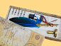 Preview: Englisch Kalligraphie Feder Schreibfeder Set für Briefpapier Geschenk (Blue)