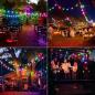 Preview: LED-Lichterkette BUNT "Kugel" ca. 2cm, Länge 8m, 60LED´s