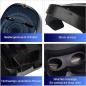 Preview: Led Maske mit Bluetooth Programmierbar, Led Masken mit Gestenerkennung Karneval