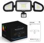 Preview: 42W LED Strahler mit Bewegungsmelder Außen 3600LM Aussenstrahler IP66 Flutlicht