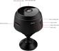 Preview: Mini-Überwachungskamera, 1080P HD WiFi Wireless Home Security Cam, Nachtsicht