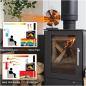 Preview: Holzofenventilator StoveFan Kaminventilator 6 Flügeln, Wärmebetriebener Lüfter