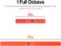 Preview: Boomwhackers Percussion Röhren-Set C-Dur, diatonische Skala, 8 Noten