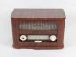 Preview: Nostalgie Radio MADISON im Holzdesign, Bluetooth, FM-Radio, MP3 Eingang, Akku