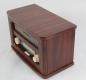 Preview: Nostalgie Radio MADISON im Holzdesign, Bluetooth, FM-Radio, MP3 Eingang, Akku