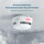 Preview: Rauchmelder 3er Set, AEGISLINK 10-Jahres Batterie Mini Feuermelder S500 in Weiß