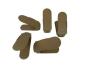 Preview: Schuhstapler 5er Set Verstellbare Schuhstapler Schuhhalter Schuhschrank in Braun