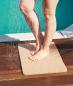 Preview: Aqua Grip Duschmatte Der sichere 2 in1 Dusch-Teppich Badematte rutschfest beige