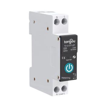 Smart Switch Leistungsschalter 63A Zigbee Tuya Smart Circuit Breaker 1P Din Rail