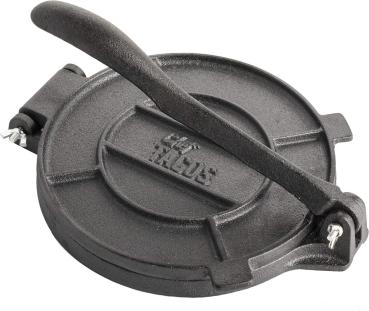 Chef Tacos Tortilla Presse - Taco Presse - Roti Maker 20cm - aus Gusseisen