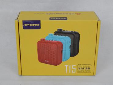 APORO T15 Sprachverstärker Amplifier mit Mikrofon