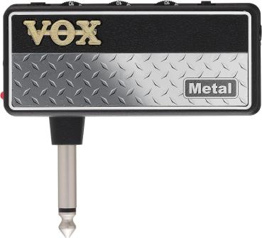 VOX amPlug 2 Metall - Kopfhörer-Gitarrenverstärker Vox-Verstärker Schwarz