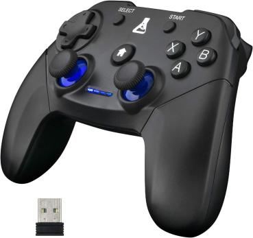 THE G-LAB K-Pad Thorium Wireless Gaming-Controller Joystick für PS4, PC Windows