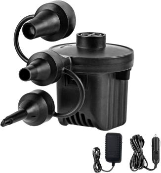 Elektrische Luftpumpe, tragbare Pumpe für Luftbett, Pumpe zum Aufblasen Outdoor